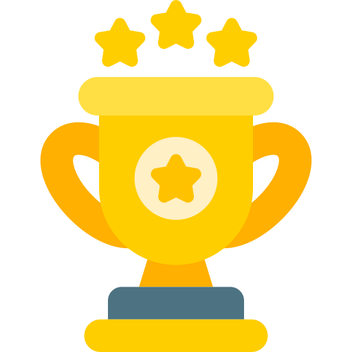 Trophy cup Generic color fill icon