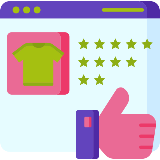Customer rating Generic color fill icon