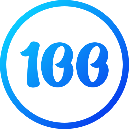 100 Generic gradient fill icoon