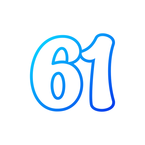 61 Generic gradient outline icoon