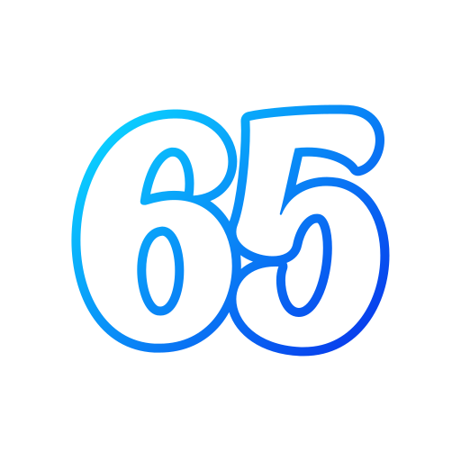 65 Generic gradient outline icoon