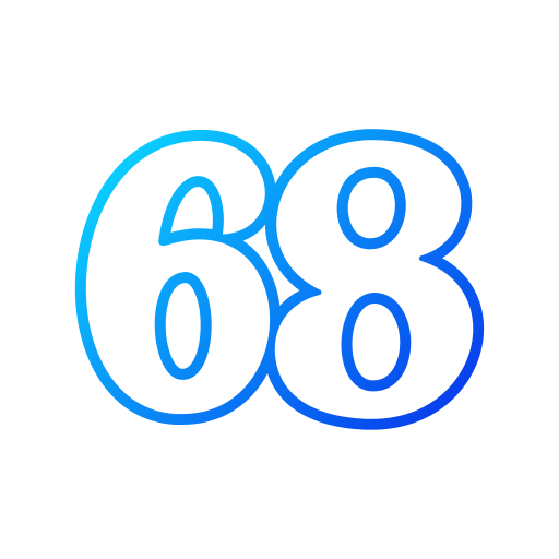 68 Generic gradient outline icoon