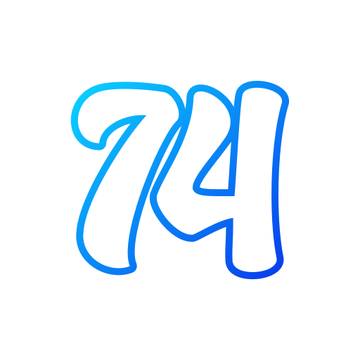74 Generic gradient outline icon