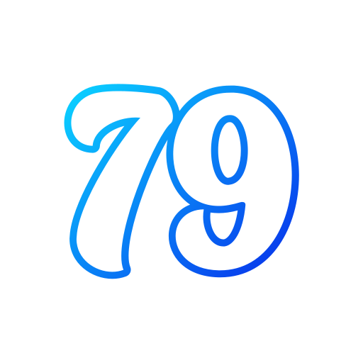 79 Generic gradient outline icon