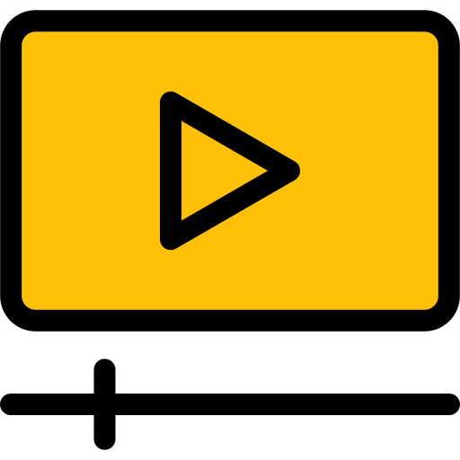 video Generic color lineal-color icon