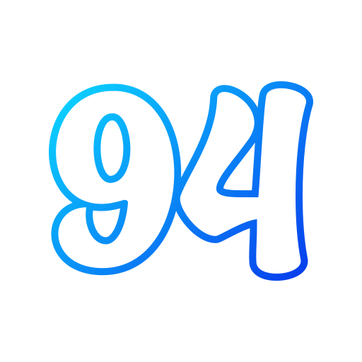 94 Generic gradient outline icona