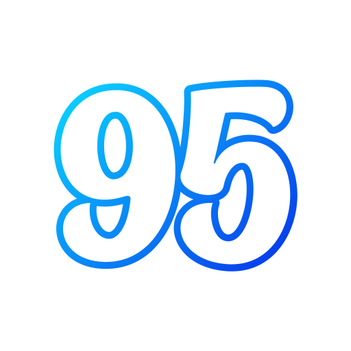 95 Generic gradient outline Icône