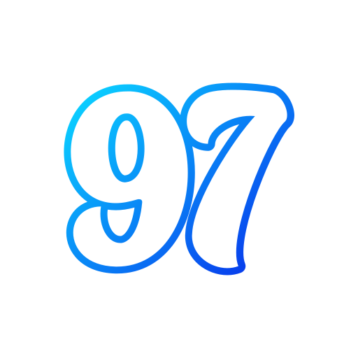 97 Generic gradient outline Icône