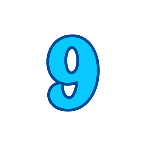 9番 Generic color lineal-color icon