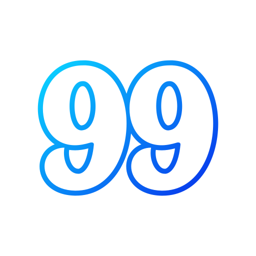 99 Generic gradient outline icona