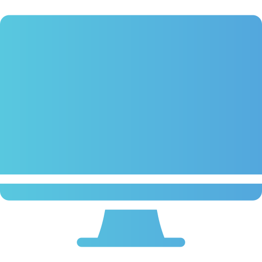 monitor Generic gradient fill icono