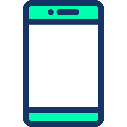 smartphone Generic color lineal-color icona
