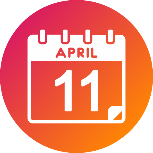 april Generic gradient fill icon