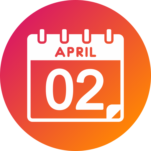 2 april Generic gradient fill icoon