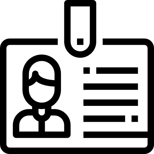 신분증 Justicon Lineal icon