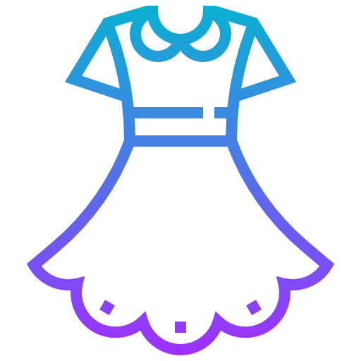 Dresses Meticulous Gradient icon