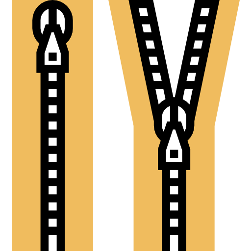 cremallera Meticulous Yellow shadow icono