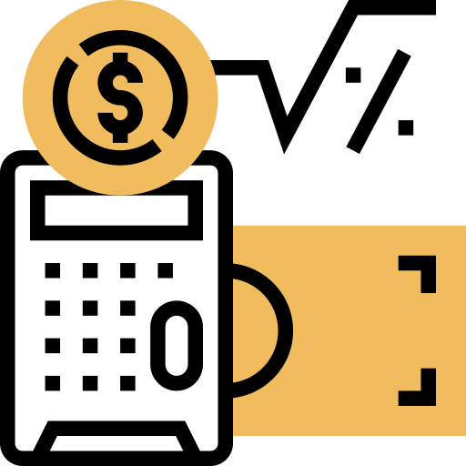 impuestos Meticulous Yellow shadow icono