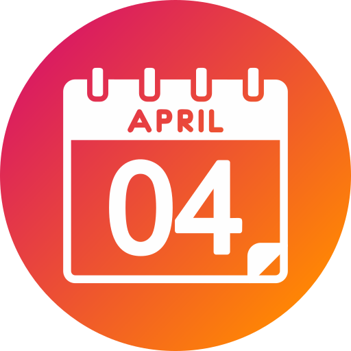 4 april Generic gradient fill icoon