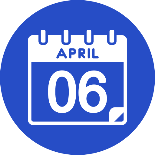 april Generic color fill icoon