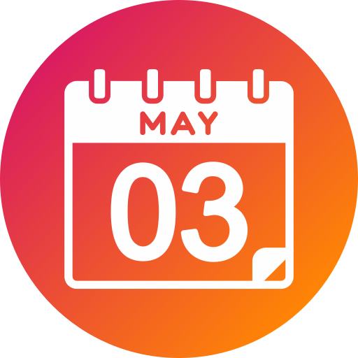 May 3 Generic gradient fill icon