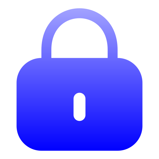 Lock Generic gradient fill icon