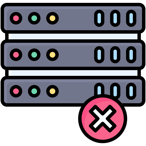 servidor Generic color lineal-color icono