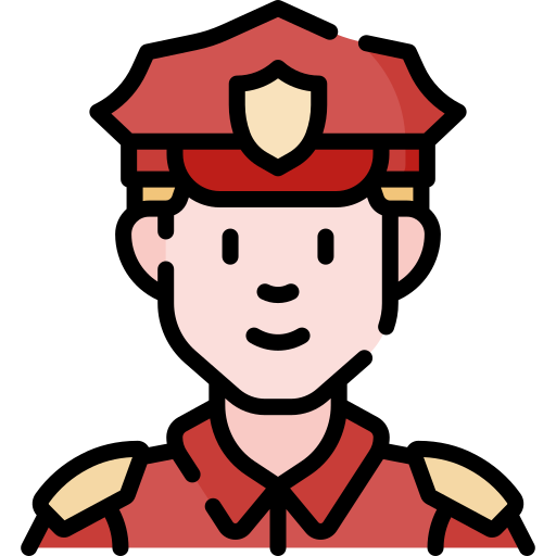 警官 Special Lineal color icon