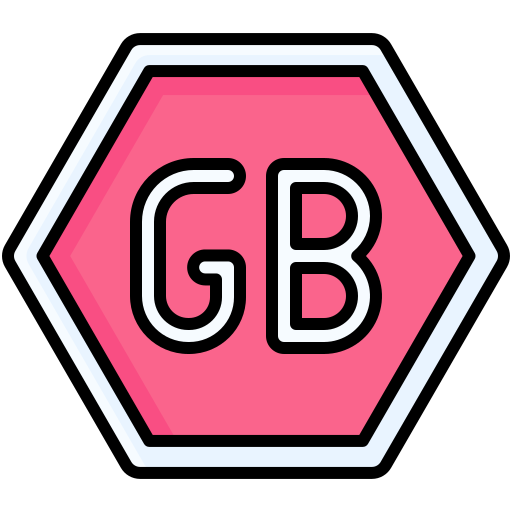 gigabajt Generic color lineal-color ikona
