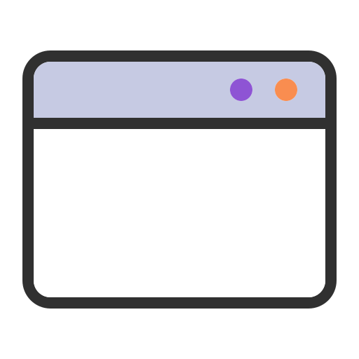 ventana Generic color lineal-color icono