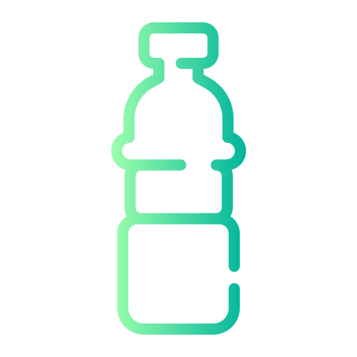 Mineral water Generic gradient outline icon