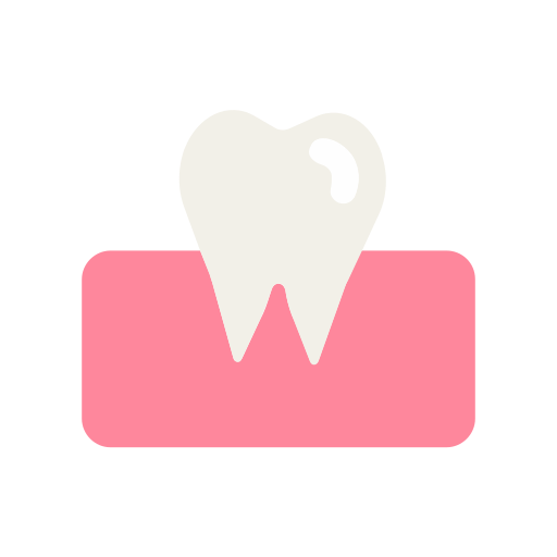 ząb mądrości Generic color fill ikona