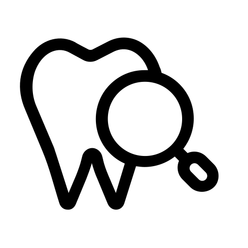 Diagnosis Generic black outline icon