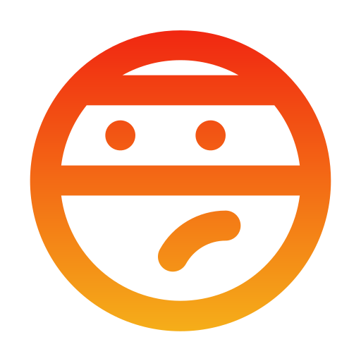 ninja Generic gradient outline icoon