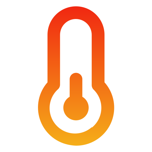 temperatura Generic gradient outline Ícone