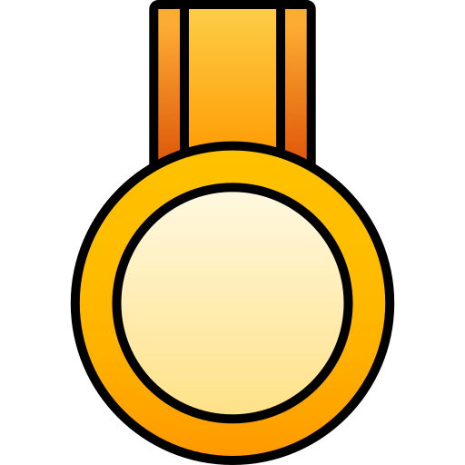 ikona medalu Generic gradient lineal-color ikona