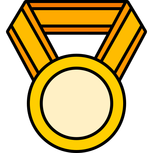 icona della medaglia Generic color lineal-color icona