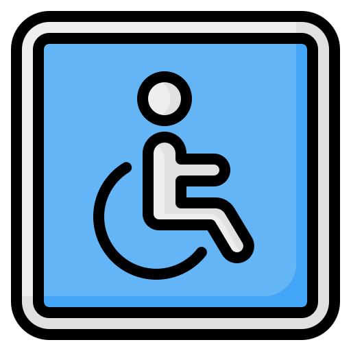 Handicapped Generic color lineal-color icon