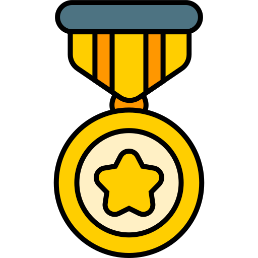 Medal icon Generic color lineal-color icon