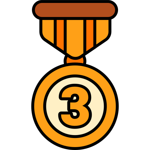 3. platz Generic color lineal-color icon