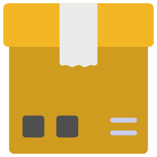 Package box Generic color fill icon
