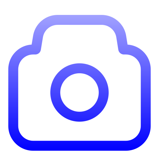 카메라 Generic gradient outline icon
