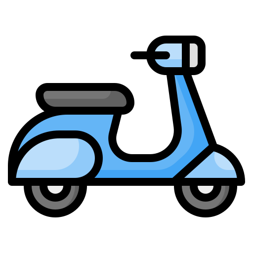 scooter Generic color lineal-color icona