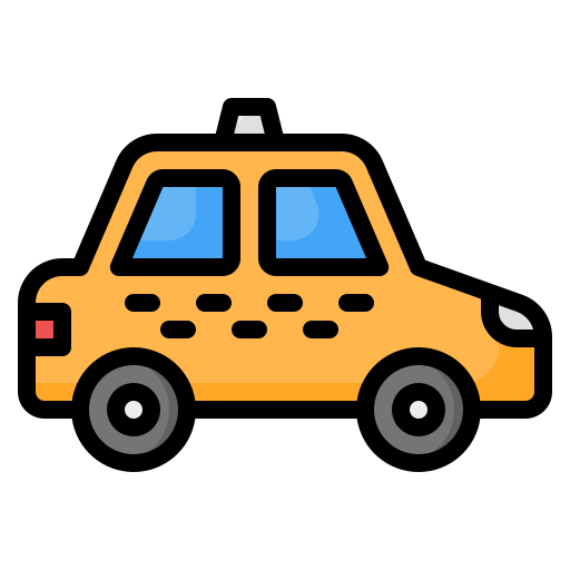 taxi Generic color lineal-color icono