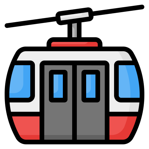 cabina del teleférico Generic color lineal-color icono