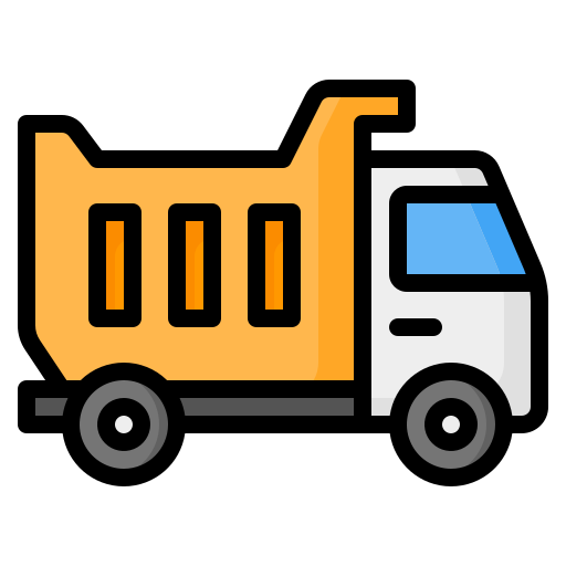camion della spazzatura Generic color lineal-color icona