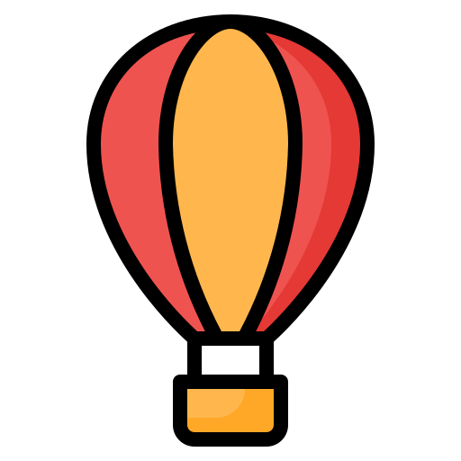 globo aerostático Generic color lineal-color icono