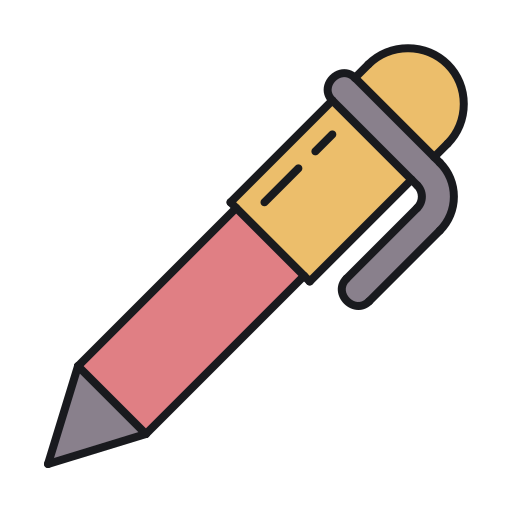 Ink pen Generic color lineal-color icon