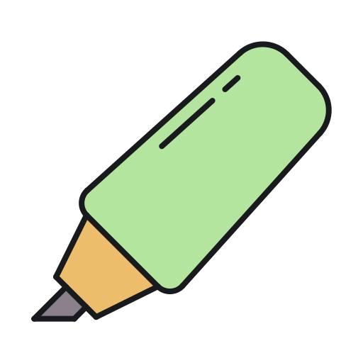 marcadores Generic color lineal-color icono