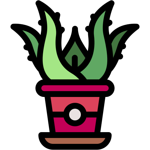 Aloe vera Generic color lineal-color icon